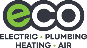 Eco Electric, heating and HVAC Logo